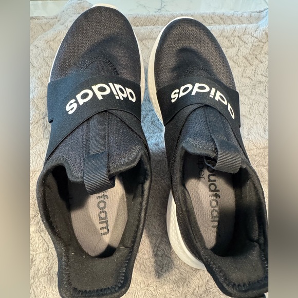 adidas Shoes - adidas Black Slip-On Athletic Sneakers